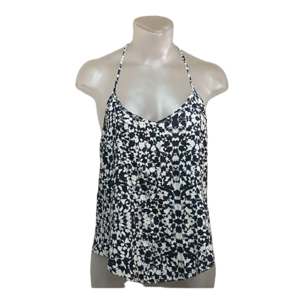 Joe's Skinny T Strap back Cami Silk Blend Size M